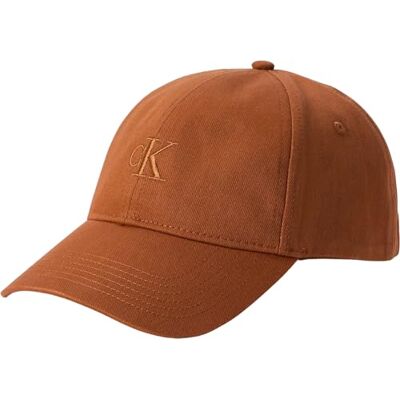 Calvin kvinnors monogram broderi baseballkeps Lv04K5024G keps, brun, en storlek Calvin kvinnors monogram broderi baseballkeps Lv04K5024G keps, brun, en storlek
