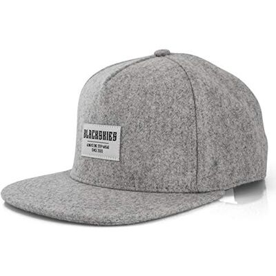Blackskies Snapback Cap med stick eller blommigt mönster unisex basebollkeps, Glaciär, En Storlek Blackskies Snapback Cap med stick eller blommigt mönster unisex basebollkeps, Glaciär, En Storlek