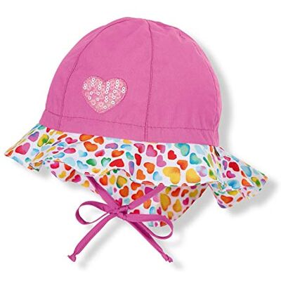 Sterntaler Solhatt för baby flickor med nackskydd Sterntaler Solhatt för baby flickor med nackskydd