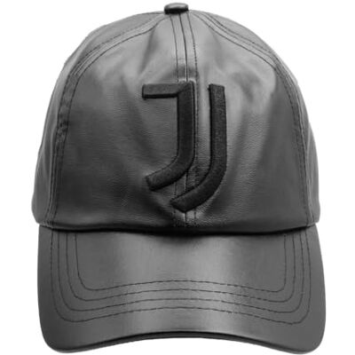 JUVENTUS 100% PU Broderi Konstläder Baseballkeps, Svart, one size JUVENTUS 100% PU Broderi Konstläder Baseballkeps, Svart, one size