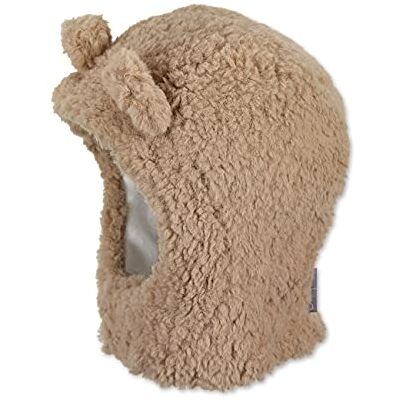 Sterntaler Unisex babyhalsduk mössa fluffig mössa, Beige, 45 Sterntaler Unisex babyhalsduk mössa fluffig mössa, Beige, 45