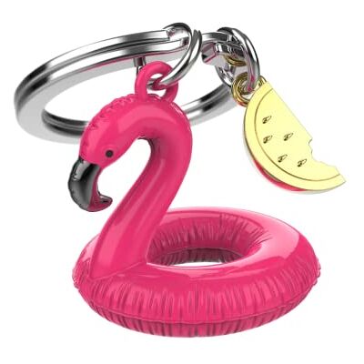 Metalmorphose nyckelring uppblåsbar flamingo boj MTM161-01, rosa, Taille unique Metalmorphose nyckelring uppblåsbar flamingo boj MTM161-01, rosa, Taille unique