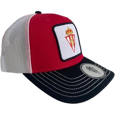 Real Sporting De Gijón R. Sporting De Gijón Premium Trucker-keps för vuxna Real Sporting De Gijón R. Sporting De Gijón Premium Trucker-keps för vuxna