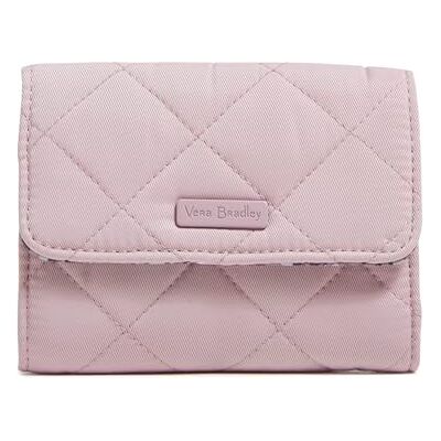 Vera Bradley dam prestanda twill Riley kompakt plånbok med RFID-skydd, hortensia rosa, en storlek Vera Bradley dam prestanda twill Riley kompakt plånbok med RFID-skydd, hortensia rosa, en storlek