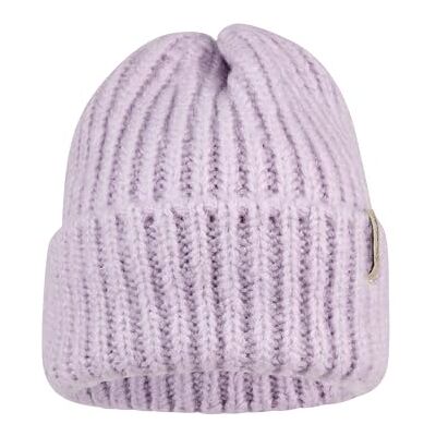 Sterntaler Stickad mössa mjuk touch, lila, 53 Sterntaler Stickad mössa mjuk touch, lila, 53