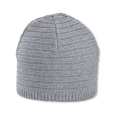Sterntaler Unisex barn stickad mössa baby stickad mössa ribba, LJUSGRÅ, 39 Sterntaler Unisex barn stickad mössa baby stickad mössa ribba, LJUSGRÅ, 39