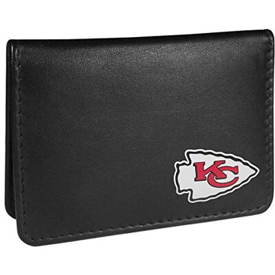 Siskiyou NFL Kansas City Chiefs helg tvåfaldig plånbok, svart, en storlek Siskiyou NFL Kansas City Chiefs helg tvåfaldig plånbok, svart, en storlek