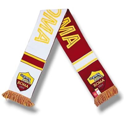 AS Roma OFFICIELL DELUXE WORDMARK, DUBBEL GRAFICIAL SCHARP AS Roma OFFICIELL DELUXE WORDMARK, DUBBEL GRAFICIAL SCHARP