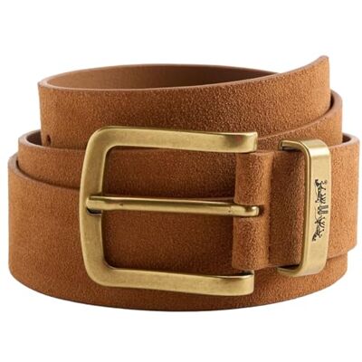 Levi's Red Tab Mainline Bovine läderbälte karamell café, 110, Caramel Café, 110 Levi's Red Tab Mainline Bovine läderbälte karamell café, 110, Caramel Café, 110