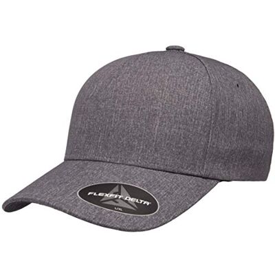 Flexfit mäns Delta sömlös kolmössa, Melange blå, L/XL Flexfit mäns Delta sömlös kolmössa, Melange blå, L/XL