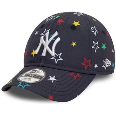 New Era unisex barn MLB heltäckande tryck 9forty keps basebollkeps New Era unisex barn MLB heltäckande tryck 9forty keps basebollkeps