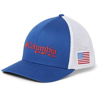 Columbia PFG Fisk Flagga Mesh Snap Back-Låg Hatt Unisex-Vuxen Columbia PFG Fisk Flagga Mesh Snap Back-Låg Hatt Unisex-Vuxen