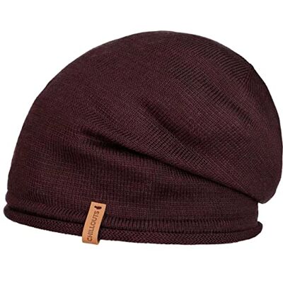 CHILLOUTS Unisex Leicester lång beanie, 71 Bordeaux, En Storlek CHILLOUTS Unisex Leicester lång beanie, 71 Bordeaux, En Storlek