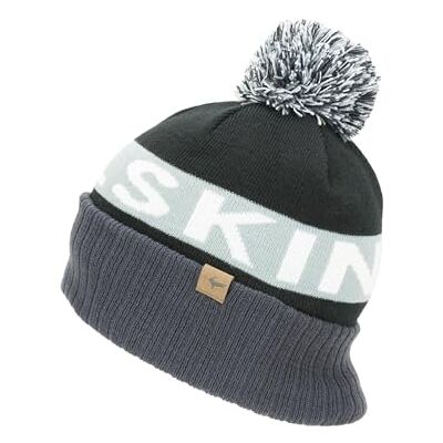 SealSkinz , Foulden, Vattenavvisande Kallväder Unisex Mössa med Tofs, Lätt och Andningsbar SealSkinz , Foulden, Vattenavvisande Kallväder Unisex Mössa med Tofs, Lätt och Andningsbar