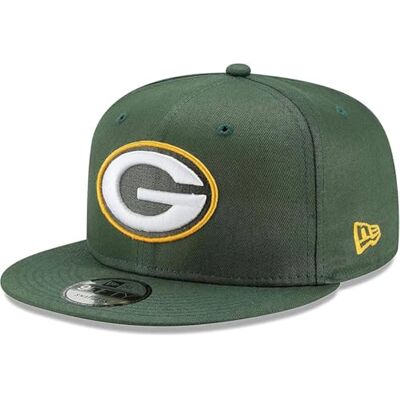 New Era NFL 9FIFTY team färg justerbar snapback keps – en storlek, Green Bay Packers – grön, one size New Era NFL 9FIFTY team färg justerbar snapback keps – en storlek, Green Bay Packers – grön, one size