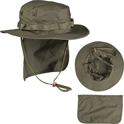 Mil-Tec Hut-12326101 herrhatt, oliv, XL Mil-Tec Hut-12326101 herrhatt, oliv, XL