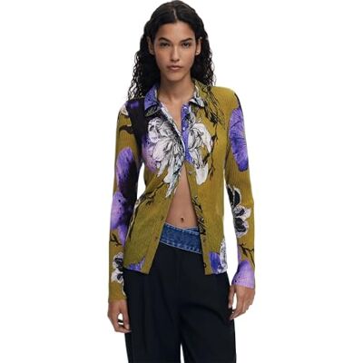 Desigual TS_TULLEFLOWER_, 4010 olivgrön, XL, grön, XL Desigual TS_TULLEFLOWER_, 4010 olivgrön, XL, grön, XL