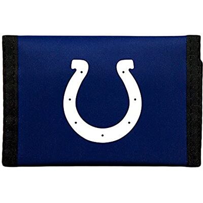 Rico Industries NFL Nylon trifold plånbok BLÅ 5 Inches x 3 Inches Rico Industries NFL Nylon trifold plånbok BLÅ 5 Inches x 3 Inches