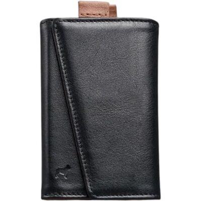 The Frenchie Co. Speed Wallet of Italian Leather RFID-blockering Supersnabb kort- och sedelåtkomst, Svart, Standard, Rfid plånbok The Frenchie Co. Speed Wallet of Italian Leather RFID-blockering Supersnabb kort- och sedelåtkomst, Svart, Standard, Rfid plånbok
