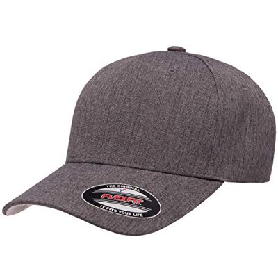 Flexfit Flex fit Heatherlight keps för män, Melange mörkgrå, L/XL Flexfit Flex fit Heatherlight keps för män, Melange mörkgrå, L/XL