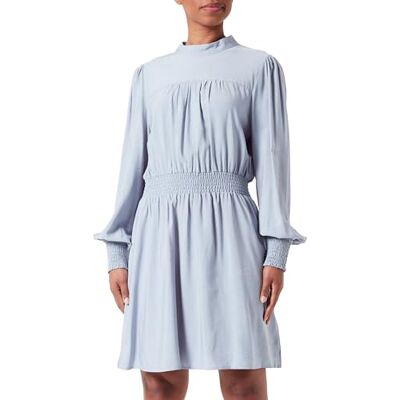 YASANNA dam turtleneck klänning, Duva blå, L YASANNA dam turtleneck klänning, Duva blå, L