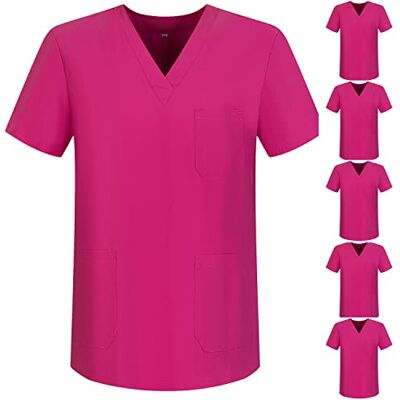 MISEMIYA Pack AV 6 enheter Sanitär Casaca Unisex MEDISK Sjuksköterska Uniform Sanitär, Slät 68, XL MISEMIYA Pack AV 6 enheter Sanitär Casaca Unisex MEDISK Sjuksköterska Uniform Sanitär, Slät 68, XL