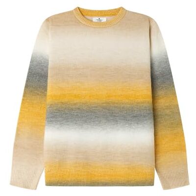 Springfield Mustard blekt tröja, gul, 11–12 för pojkar Springfield Mustard blekt tröja, gul, 11–12 för pojkar