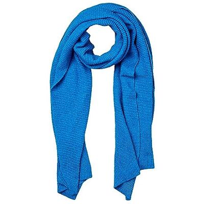 PIECES Bestseller A/S Dam Pcbenilla Long Scarf Noos Bc halsduk, Fransk blå, En Storlek PIECES Bestseller A/S Dam Pcbenilla Long Scarf Noos Bc halsduk, Fransk blå, En Storlek