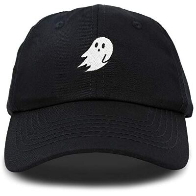 DALIX spöke broderi pappa hatt baseballkeps söt halloween, Svart, one size DALIX spöke broderi pappa hatt baseballkeps söt halloween, Svart, one size