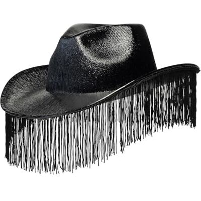 Boland Fantastisk cowboyhatt för karnevalsdräkt, temafest, western, svart Boland Fantastisk cowboyhatt för karnevalsdräkt, temafest, western, svart