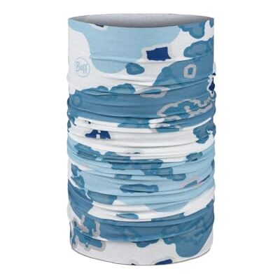 Buff CoolNet UV® flexibel halsdamask, UPF50-skydd, lätt, elastisk, återvunnet material, sport, sommar blå en storlek Buff CoolNet UV® flexibel halsdamask, UPF50-skydd, lätt, elastisk, återvunnet material, sport, sommar blå en storlek