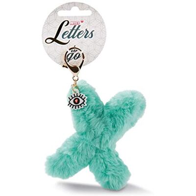 NICI Letters to go Nyckelring, Turkos (45632) NICI Letters to go Nyckelring, Turkos (45632)