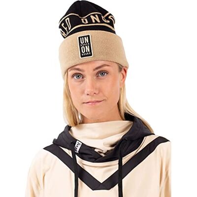 Eivy Dam League beanie-mössa, Svart och offwhite, En Storlek Eivy Dam League beanie-mössa, Svart och offwhite, En Storlek