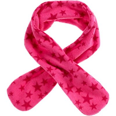 Playshoes unisex barn fleece halsduk vinterhalsduk, Rosa stjärnor, Einheitsgröße Playshoes unisex barn fleece halsduk vinterhalsduk, Rosa stjärnor, Einheitsgröße