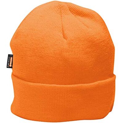Portwest B013 Insulatex Fodrad Stickad Mössa, Regelbunden, Storlek En, Orange Portwest B013 Insulatex Fodrad Stickad Mössa, Regelbunden, Storlek En, Orange