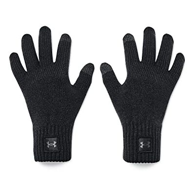 Under Armour Halftime-handskar 1373157-001, (001) jet svart/grå, S-M Under Armour Halftime-handskar 1373157-001, (001) jet svart/grå, S-M