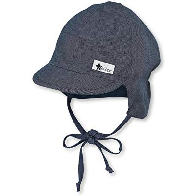 Sterntaler Baby pojkar toppmössa med nackskydd mössa, Blå (medelblå 365), XXL Sterntaler Baby pojkar toppmössa med nackskydd mössa, Blå (medelblå 365), XXL