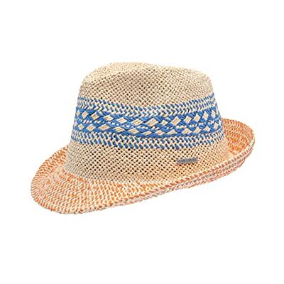 CHILLOUTS Dam Latina hatt, Blå/orange, XS CHILLOUTS Dam Latina hatt, Blå/orange, XS
