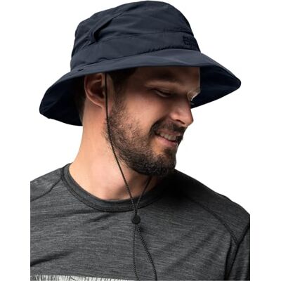 Jack Wolfskin Unisex mesh hatt solhatt, nattblå, M, Nattblått, M Jack Wolfskin Unisex mesh hatt solhatt, nattblå, M, Nattblått, M