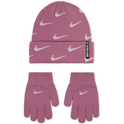 NIKE Unisex barnmössa Swoosh Repeat beanie-set NIKE Unisex barnmössa Swoosh Repeat beanie-set