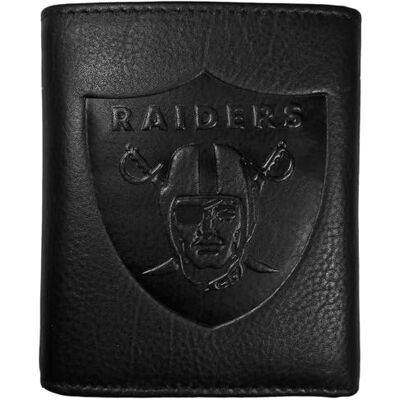 Siskiyou NFL herr präglad läder tredelad plånbok Svart Tri-fold Siskiyou NFL herr präglad läder tredelad plånbok Svart Tri-fold