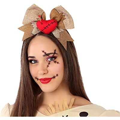 ATOSA Voodoo docka pannband vuxen brun en storlek ATOSA Voodoo docka pannband vuxen brun en storlek