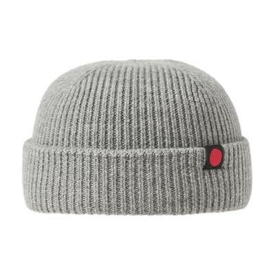 JACK & JONES Herr Rddroyal Short Beanie Noos stickad mössa, Ljusgrå melange/detaljer: RDD28 svart etikett, En Storlek JACK & JONES Herr Rddroyal Short Beanie Noos stickad mössa, Ljusgrå melange/detaljer: RDD28 svart etikett, En Storlek