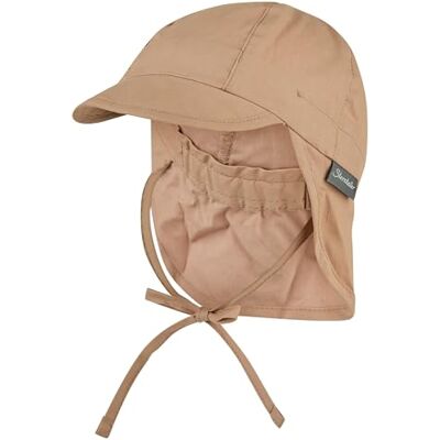 Sterntaler Schirmmütze Nackens. Uni Solhatt, Mole, 39 cm unisex barn Sterntaler Schirmmütze Nackens. Uni Solhatt, Mole, 39 cm unisex barn