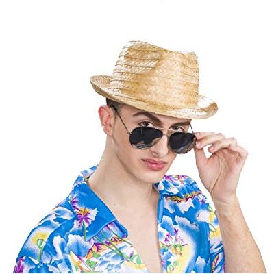 Festartikel-Müller Festartikel Müller Vanligt halm hatt för män Festartikel-Müller Festartikel Müller Vanligt halm hatt för män