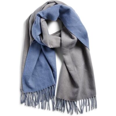 PIECES Damer Pcnoah två tonade lång halsduk Noos Bc halsduk, Vadderad denim/detalj: siilver mint, En storlek PIECES Damer Pcnoah två tonade lång halsduk Noos Bc halsduk, Vadderad denim/detalj: siilver mint, En storlek