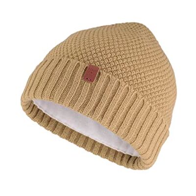 Bickley & Mitchell BICKLEY + MITCHELL Seed Stitch Beanie 1009-01-13-15, Beige, En Storlek Bickley & Mitchell BICKLEY + MITCHELL Seed Stitch Beanie 1009-01-13-15, Beige, En Storlek