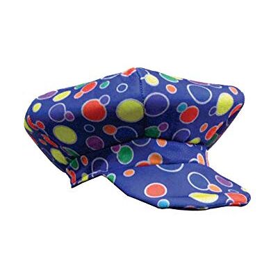Dress Up America Clown Cap (blå) för barn en storlek. Dress Up America Clown Cap (blå) för barn en storlek.