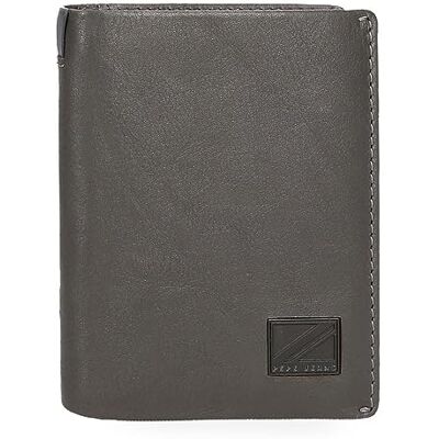 Pepe Jeans Marshal Vertikal Plånbok Grå 8,5x10,5x1 cms Läder, Grå, Talla única, Vertikal plånbok med plånbok Pepe Jeans Marshal Vertikal Plånbok Grå 8,5x10,5x1 cms Läder, Grå, Talla única, Vertikal plånbok med plånbok