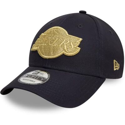 New Era baseballkeps metallic 9Forty Los Angeles Lakers marinblå metallic, blå, M-L New Era baseballkeps metallic 9Forty Los Angeles Lakers marinblå metallic, blå, M-L